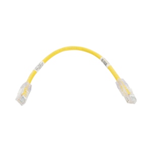 Cable de Parcheo TX6, UTP Cat6, 24 AWG, CM, Color Amarillo, 1ft