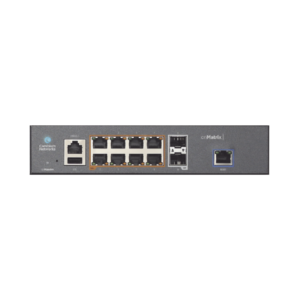 Switch PoE cnMatrix Ex1010-P / 8 Puertos Gigabit PoE 802.3af/at + 1 SFP / Capa 2 / Gestión en la Nube Gratuito