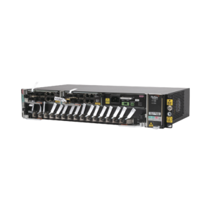 OLT Carrier Class Modular GPON, 2 Ranuras, Incluye 1 Tarjeta GPOA de 16 puertos GPON, 1 Fuente de CA, 2 UR, Gestión por UNM2000, CLI, (Incluye Instalación de Software UNM2000)