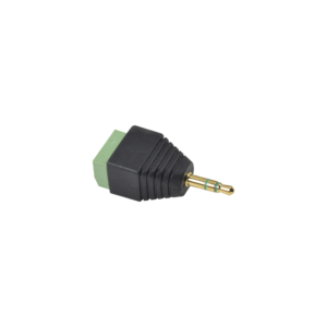 Conector de audio de 3.5mm macho a terminal de tornillo de 3 pines