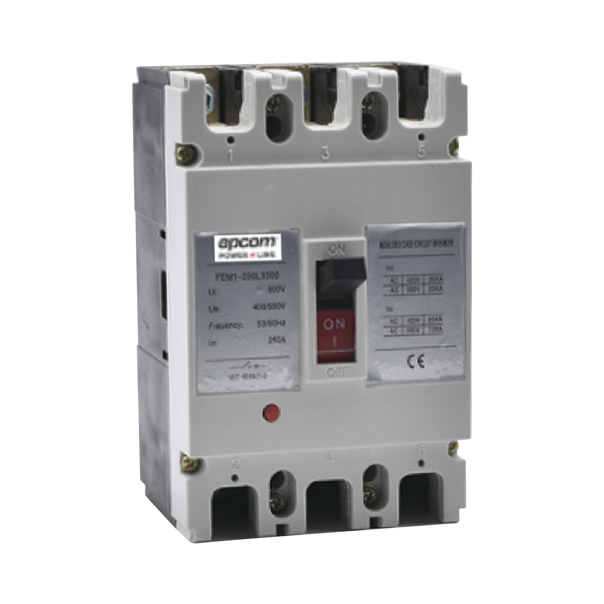 Protección Térmica 3P, 100A, Corriente Alterna 690 V CA Trifásica.