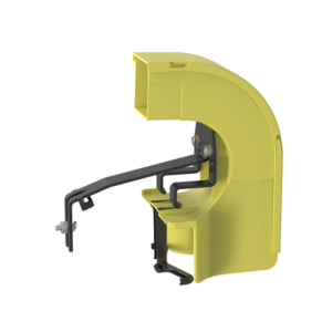 Bajada Para Canaleta FiberRunner?, Uso con Medidas 4x4, 6X4, 12X4, o 24X12, Con Reducción a 2X2, Color Amarillo