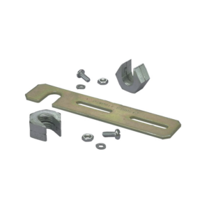 Soporte de Montaje a Techo, para Canaletas FiberRunner 2X2 o 4X4, Uso con Varilla Roscada de 1/2, Color Negro