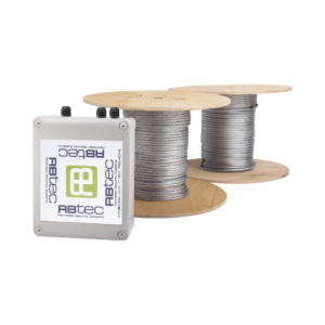 Kit de Cable Sensor Perimetral para Cerca Ciclonicas IRONCLAD / 610 METROS DE PROTECCION / 2 ZONAS; 305 METROS POR ZONA / Sin Falsas Alarmas por Viento / TODO Incluido/ TARJETA LPU400/ Calibración por Software
