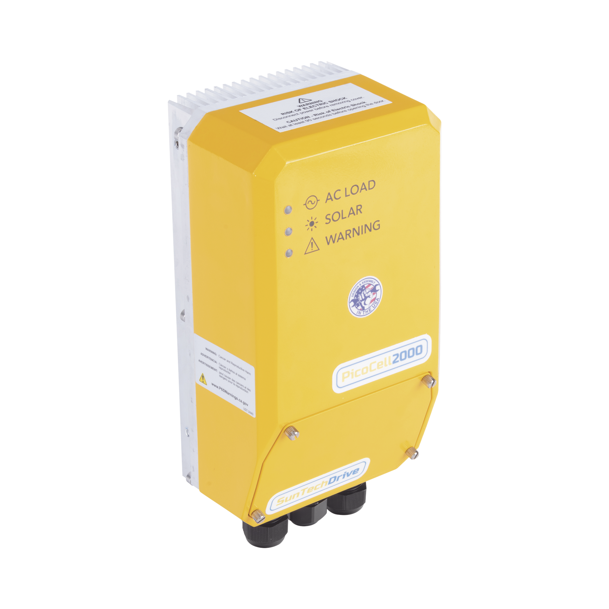 Controlador Universal Solar para Bombas CA, de 0.75HP - 1.0HP monofásica y hasta 1.5HP en trifásica