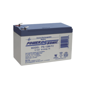 Batería 12V, 8AH, Para Respaldo, Tecnologías AGM/VRLA, 5 Años Vida Útil, Terminales F2, Reconocida UL