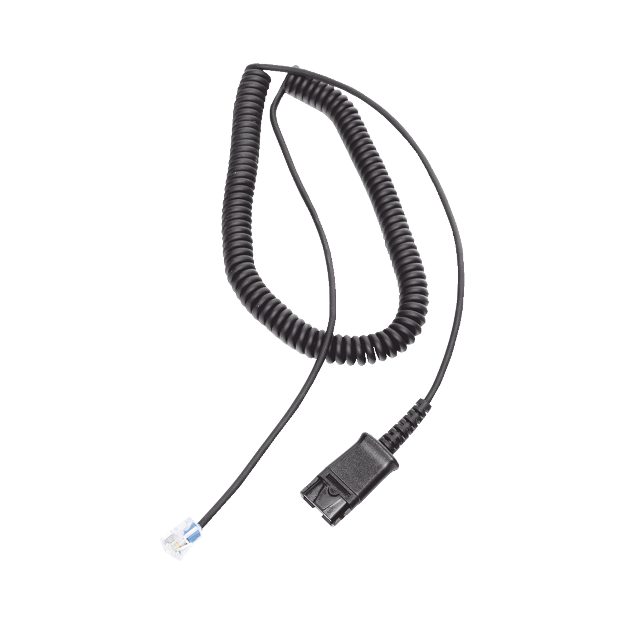 Cable adaptador para diademas modelo HT101, HT201 y HT202 para compatibilidad con teléfonos Grandstream, análogos, digitales, etc.