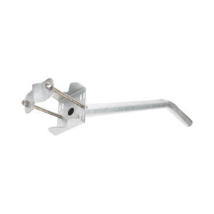 Brazo Galvanizado para Luminaria de 2 Diámetro con Abrazadera para Poste hasta 6 Diámetro.