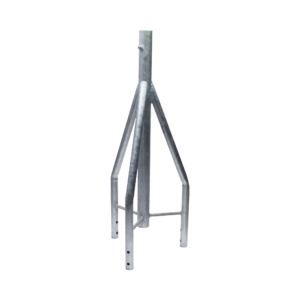 Tramo de Remate (Copete) para Tramo STZ-30 Galvanizado Electrolítico con Opresores para Pararrayo.