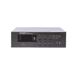 Mini Amplificador de Audio Mezclador | 240W RMS | Sistema 70/100V | MP3 | Tuner | Bluetooth | Musica ambiental y Voceo