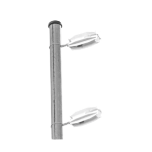 Aislador Blanco para postes de esquina de alta Resistencia con Anti UV de uso en cercos eléctricos