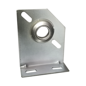 Soporte balero central para puertas de garage.