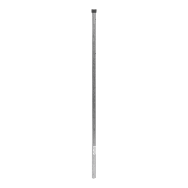 Poste de Esquina de 1m para Cerca Electrificada de Tubo Galvanizado cal. 18 de 1Diam. Ideal para 5 Aisladores (No incluidos).