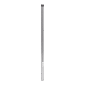 Poste de ESQUINA para Cerca Electrificada. Tubo Galvanizado cal. 18 de 1 Diam. y 0.8m Alto con Tapón, ideal para 3 Aisladores