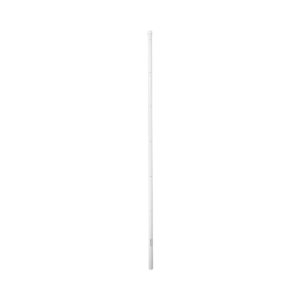 Poste de Esquina para Cerca Electrificada. Tubo Galva. de 1.4 m, cal. 18 de 1 Diam. + Pintura Blanca. Ideal para 6 Aisladores