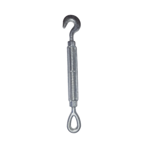 Tensor de 1/2 x 6 Acero Forjado OJO-GANCHO Galv. Inmersión en Caliente (Carga Max. 1500 Lbs).