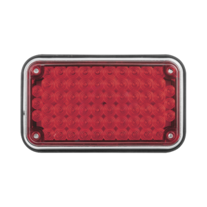 Luz de Advertencia de 6X4, Color Rojo, Ideal para Ambulancias
