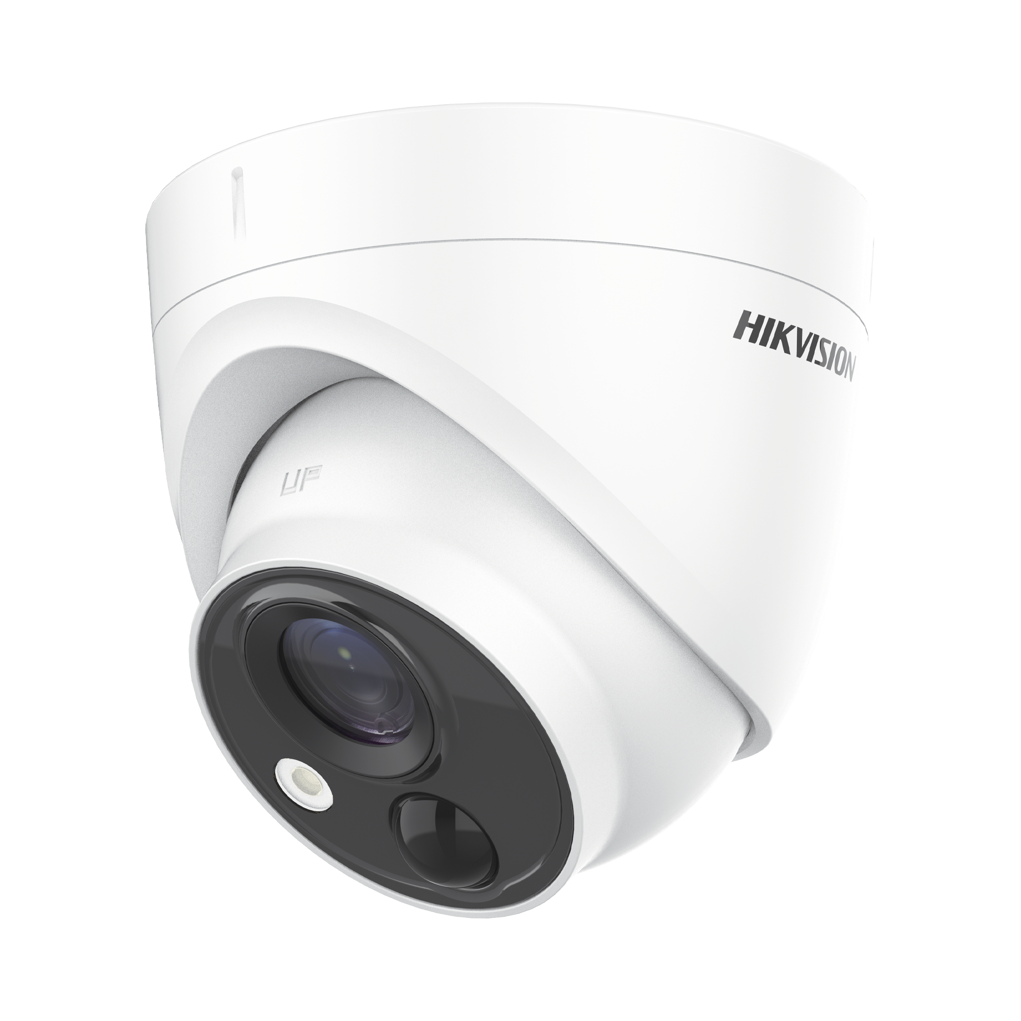 Turret FLASH TURBOHD (LED Blancos Intermitentes) / PIR (EVITA Falsas Alarmas) / 2 Megapixel (1080p) / 20 mts IR EXIR / Lente 2.8 mm / IP67 / Salida de Alarma
