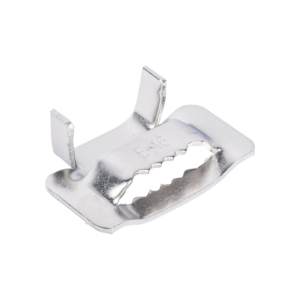 Hebillas PanSteel? de Acero Inoxidable 201, Para Uso con Fleje ESW16T76-CR2 de 5/8, Paquete de 100pz