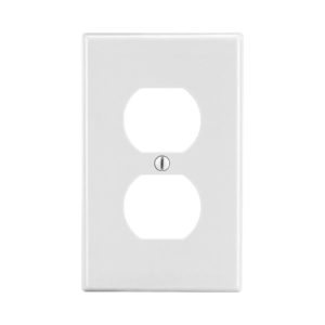 Tapa para Contacto Dúplex Color Blanco.