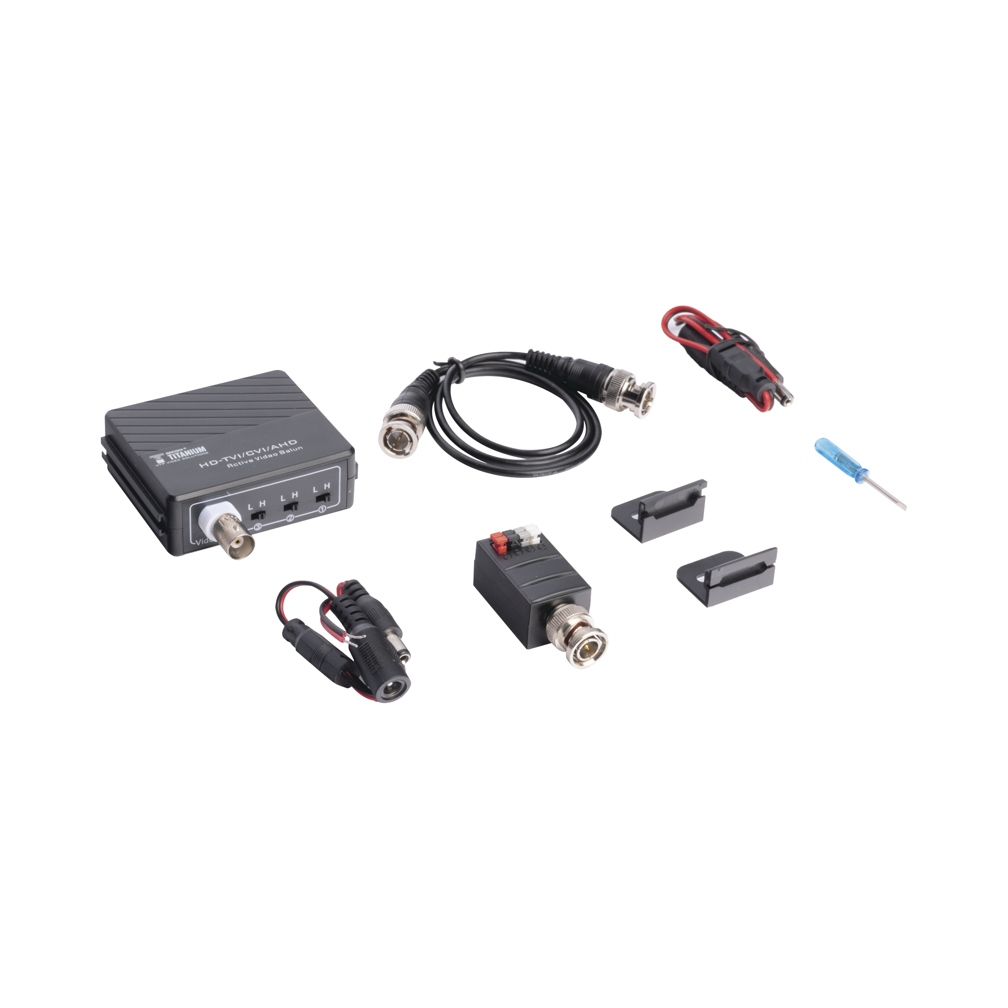 Kit de largo alcance de 400 metros @ 2 MP compuesto por TT4501T + TT4501R / Activo+Activo