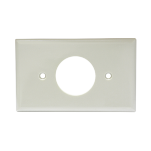 Placa de plástico para contacto sencillo.