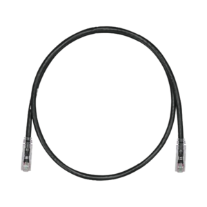 Cable de Parcheo TX6, UTP Cat6, 24 AWG, CM, Color Negro, 3 ft.