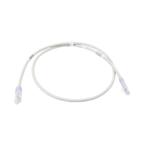Cable de Parcheo TX6, UTP Cat6, 24 AWG, CM, Color Gris, 3ft
