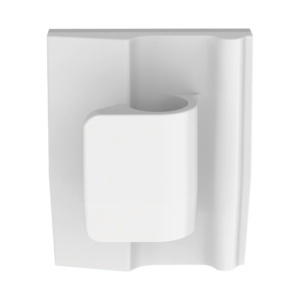 Clip de Nylon 6.6 con Adhesivo, Para Cables de Hasta 9.7 mm de Diámetro, Uso Interior, Color Natural, Paquete de 100pz