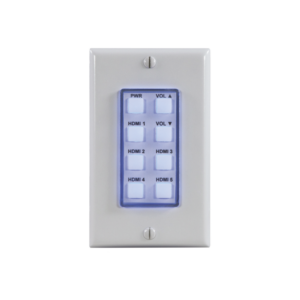 Panel de control de red de 8 botones