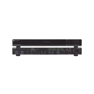 OMEGA Switch Matriz 6x2 de AV Multiformato con Entradas HDMI, HDBaseT, USB-C y Display Port / Salidas HDMI y HDBaseT / Conectividad avanzada para conferencias y colaboración en 4K en un solo dispositivo