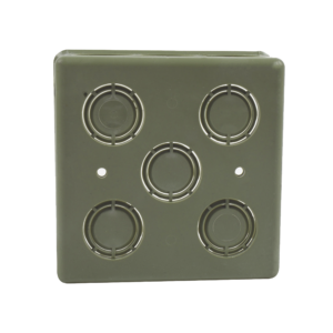 Caja Cuadrada  de 1/2 - 3/4 para PVC Conduti Pesado.