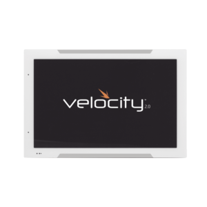 Panel táctil de programación Velocity de 8? / Iluminación LED en bisel para programación de salas y control AV / Color blanco
