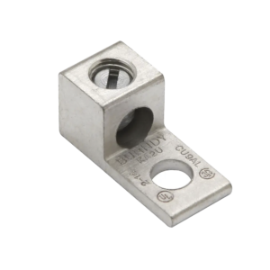 Terminal Universal de Aluminio/ 1 Orificio para Calibre  14- 6 AWG / Perno de 1/4 / AL-CU Estañado.