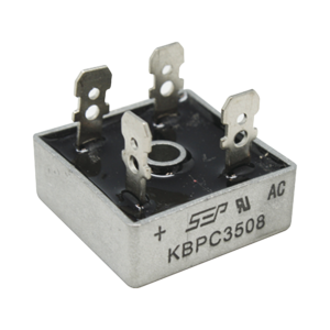 Puente de Diodos Rectificador, 35A, 800 PIV, 29 x 29 mm.