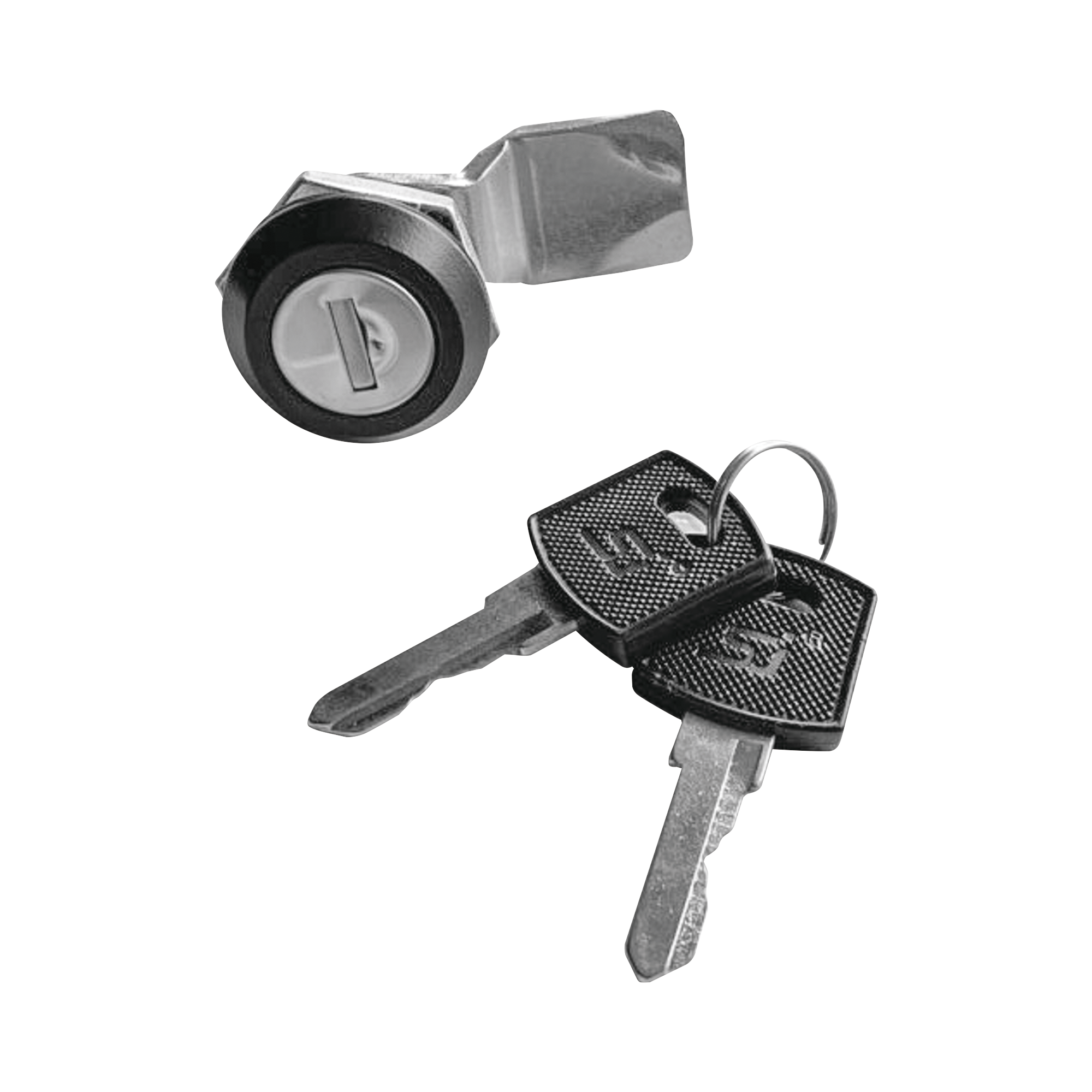 Cerradura con Paleta Metálica con 2 llaves para Gabinetes PST de Poliéster.