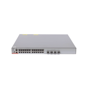 Switch Administrable Capa 3 PoE con 24 puertos Gigabit 802.3af/at + 4 SFP+ para fibra 10Gb, hasta 740 watts, gestión gratuita desde la nube.