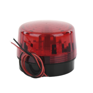 Luz Estroboscópica LED (35) / Patrones de Parpadeo Ajustables / 8 Patrones / Batería de Respaldo / 12-24 Vcc/Vca / Resistente al Clima IP66/IP55