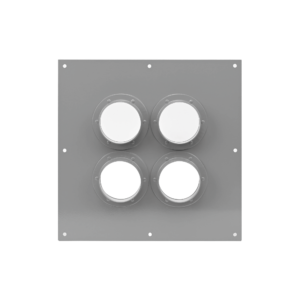 Placa Pasamuros Con Capacidad de 4 Botas de 4