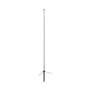 Antena base UHF, fibra de vidrio ajustable, rango de frecuencia 400 - 470 MHz