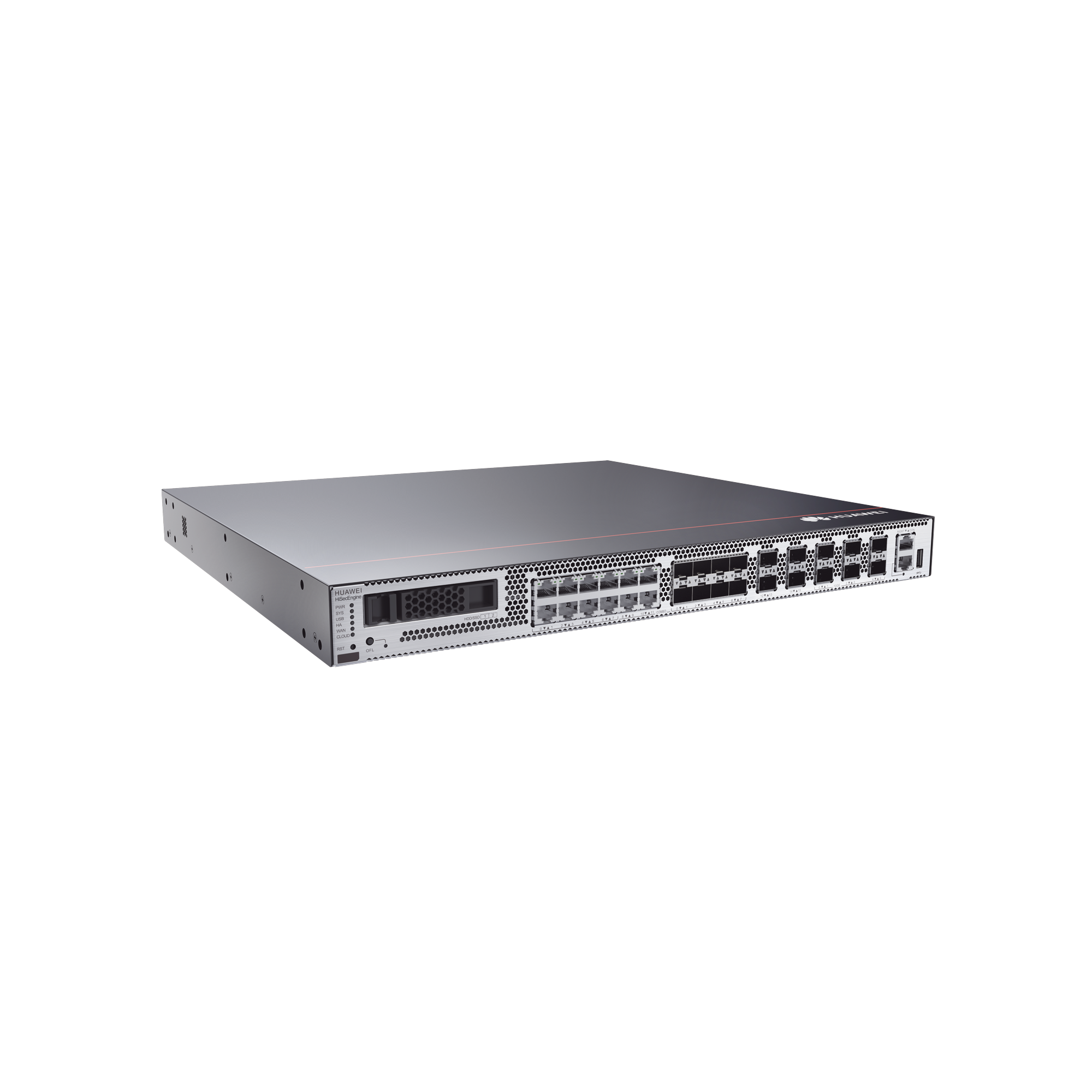 Firewall HUAWEI HiSecEngine de 15 Gbps para Empresas Grandes. Incluye Licencias por 1 Año de Threat Protection (AV, IPS, URL) y Licencia N1