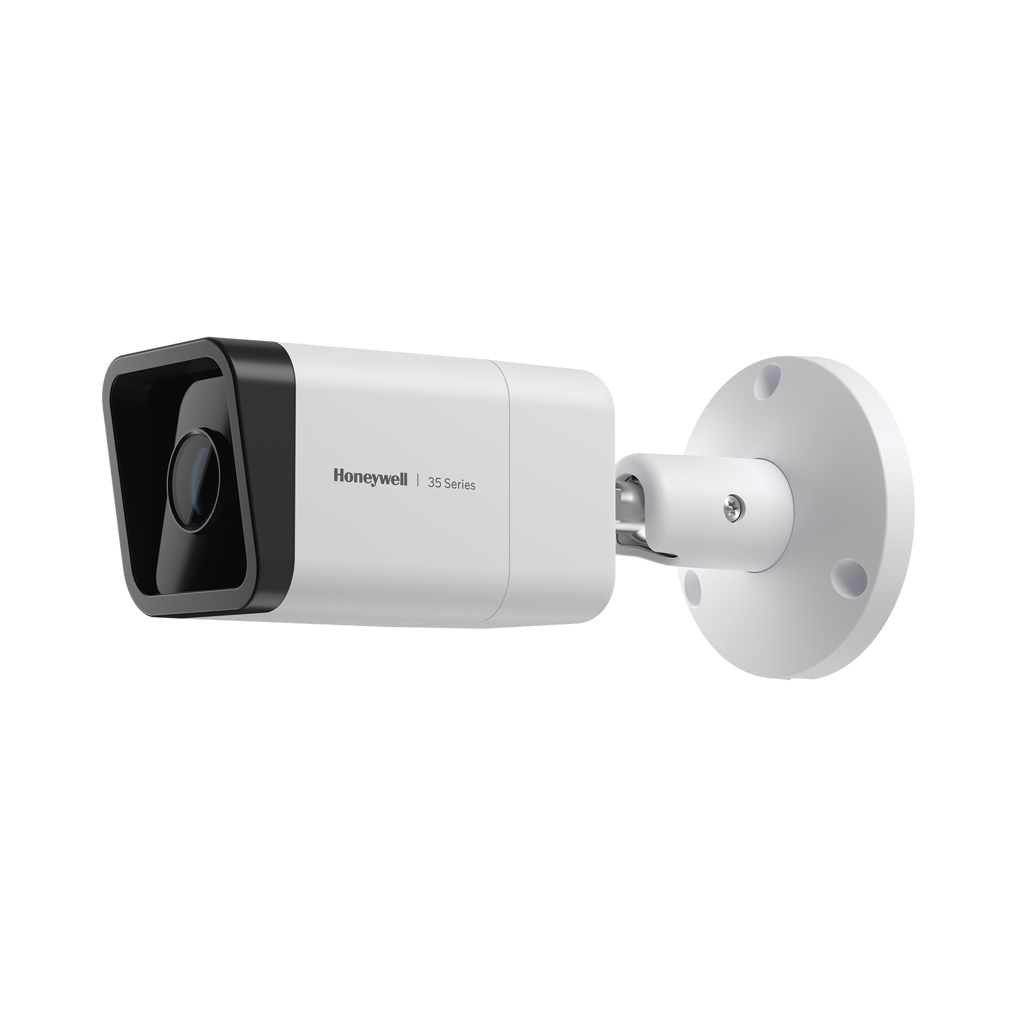 Bala IP 5 Megapixel / Lente Mot. 2.7 a 13.5 mm / 60 mts IR / Ultra Baja Iluminación / IP67 / H.265 / IA (Filtro de Humanos y Vehiculos) / Merodeo / Conteo de Personas / PoE / Audio y Alarmas I/O / ONVIF / NDAA / Serie 35 / Honeywell Security