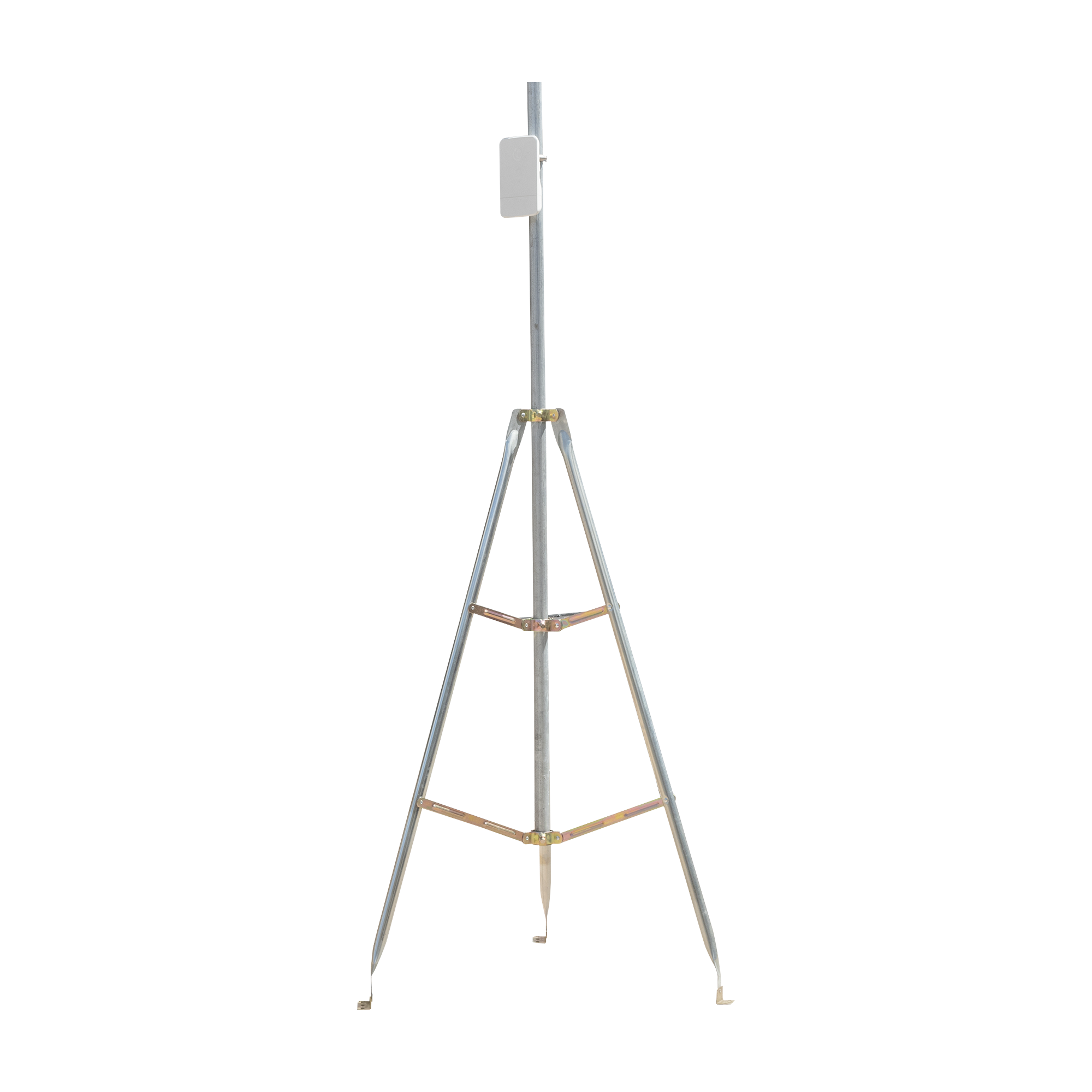 Kit de Montaje de Tripie con Mástil de 3 metros Ideal para instalar Antenas, Radios, Cámaras, etc...