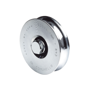 310 - Rueda de 8 cm SIN Soporte / Soporta hasta 200 kg / Canal Tipo U