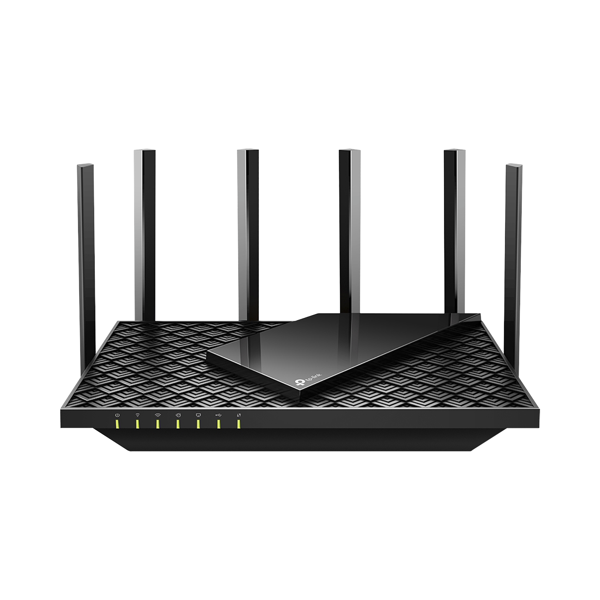 Router WiFi 6 Doble Banda / AX5400 MU-MIMO 4X4 y OFDMA / 1 puerto WAN 10/100/1000 Mbps / 4 puertos LAN 10/100/1000 Mbps / 1 puerto USB 3.0 / 6 potentes antenas / Administración App (Tether) o Página web / Protección HomeShield