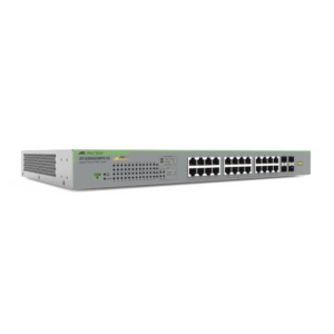 Switch PoE+ Gigabit WebSmart de 24 puertos 10/100/1000 Mbps + 4 puertos SFP Gigabit, 185 W, Version 2