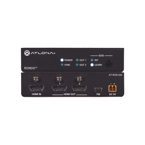Amplificador de distribución HDMI de dos salidas / Distribución 4K HDR
