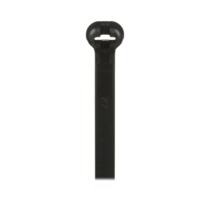 Cincho Dome-Top Nylon 6.6, 378mm largo x 7mm ancho, Color Negro. Paquete de 250 piezas