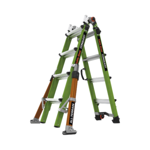 Escalera Multi-Posiciones de 6.7 m (22) para Suelos Inclinados o con Desniveles.