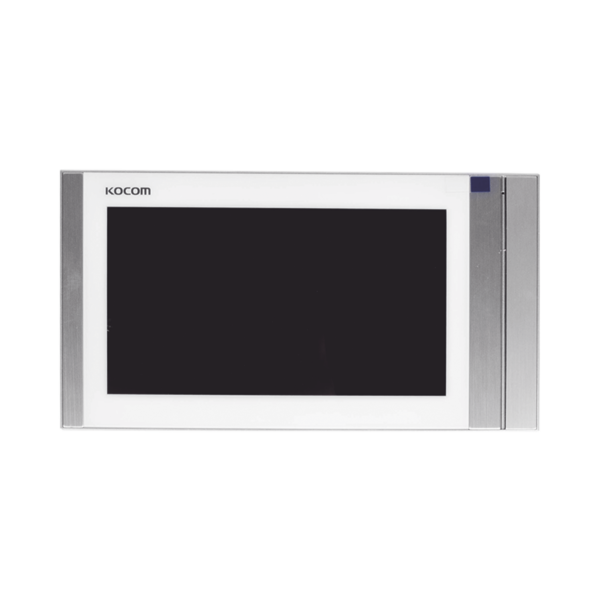 Monitor Analógico LCD de 7 1080p (Full HD) a Color / Touch Screen / Soporta 2 Frentes de Calle y hasta 4 Monitores / Soporta Cámaras Analogicas (TURBOHD) para Tener Visión Adicional / Color Blanco